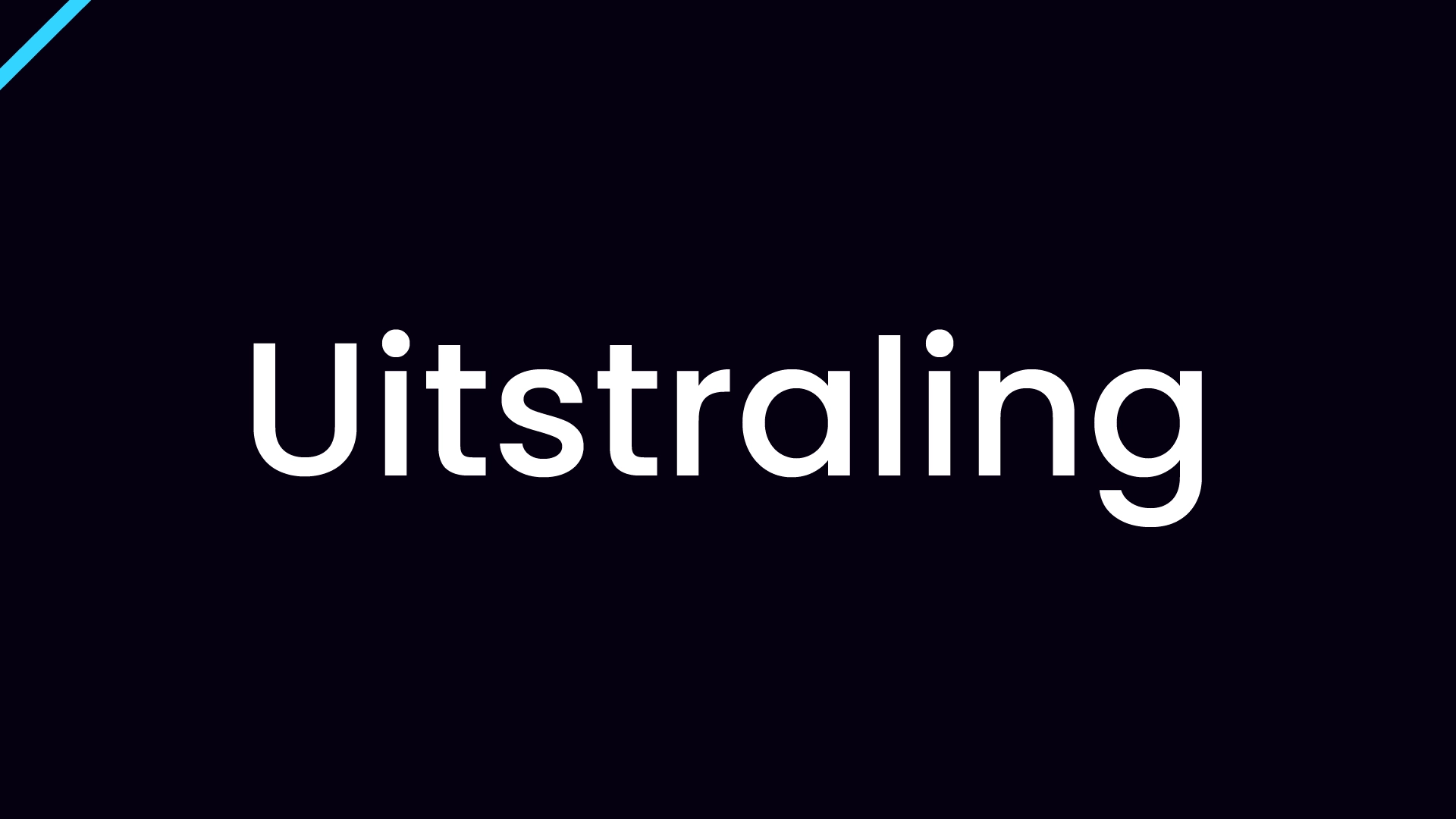 Uitstraling